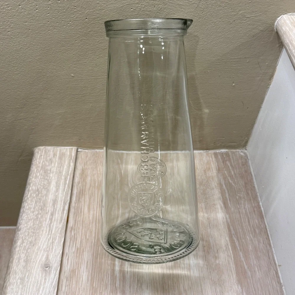 Signature Buchanan's Scotch Whisky Glass Mixing Serving Pitcher Made in Scotland